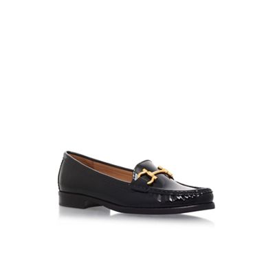 Black 'Click' flat loafers